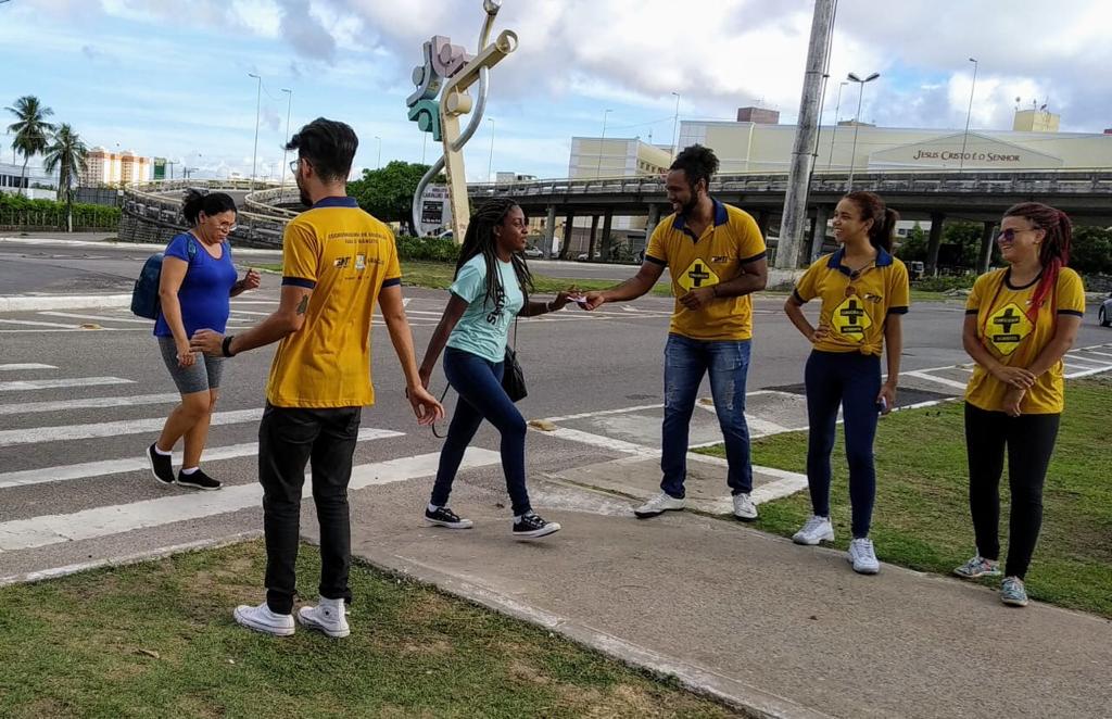 Prefeitura realiza mais uma ação educativa focada na segurança do trânsito - SMTT Aracaju